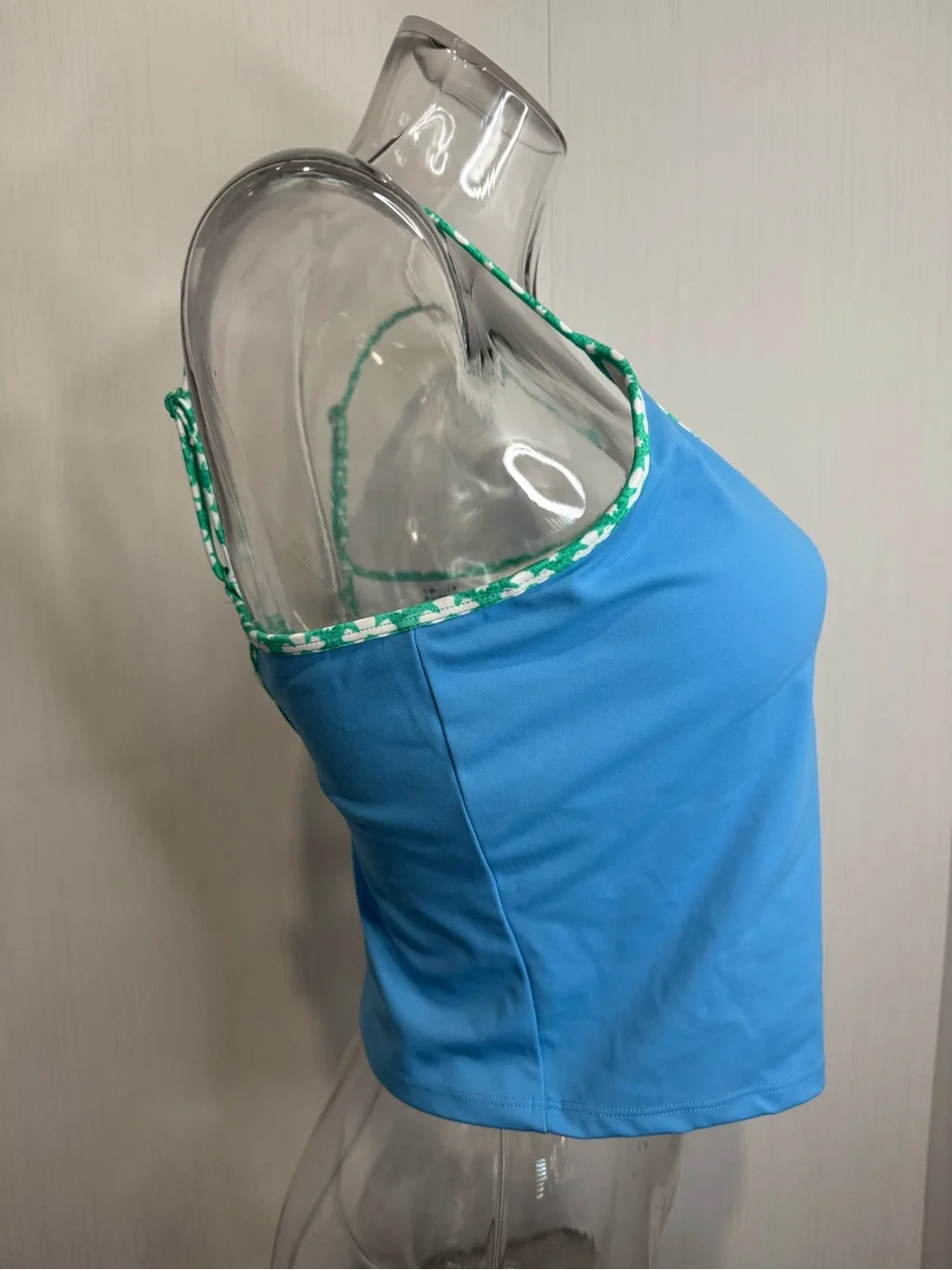 Roller Rabbit x Target Swim Top. Blue/Green. Large. - Picture 3 of 6